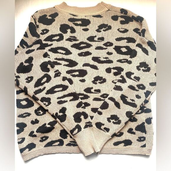 Andree Oversized Cheetah Sweater - Picture 4 of 4